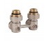 Кран кульовий SD Forte 3/4х1/2 для радіатора нижній кутовий SF250W15 STRONG SD  SF250W15 SF250W15