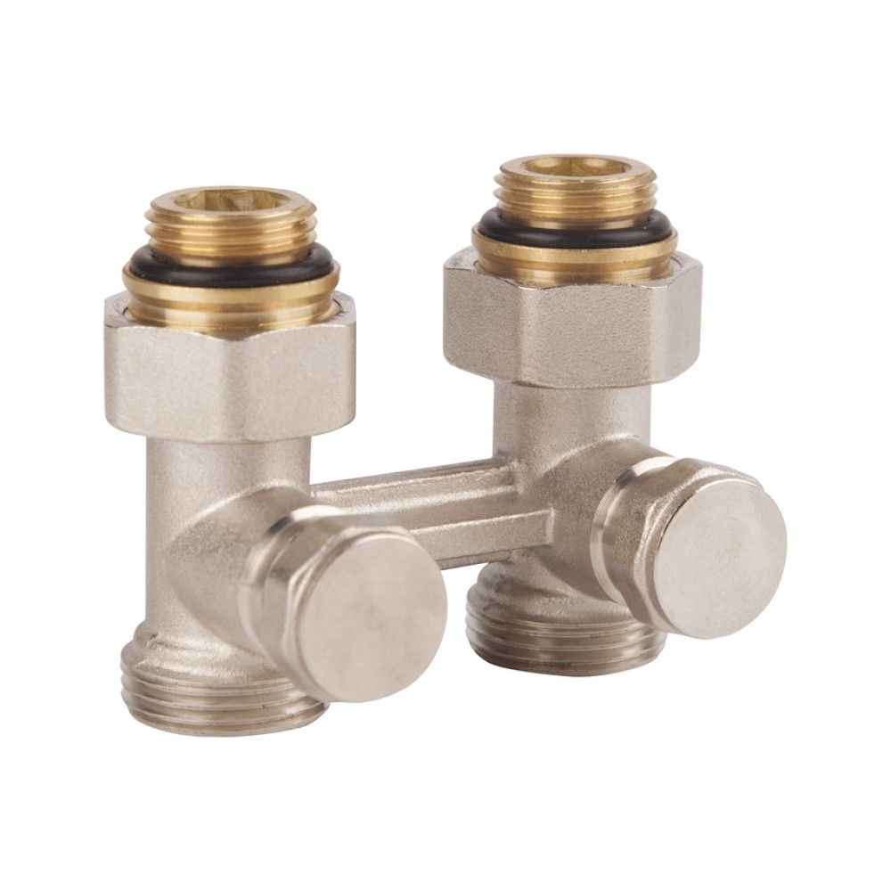 Кран буксовий SD Forte 3/4х1/2 для радіатора нижній SF253W15 STRONG SD  SF253W15 SF253W15