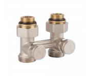 Кран буксовий SD Forte 3/4х1/2 для радіатора нижній SF253W15 STRONG SD  SF253W15