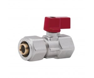 Кран кульовий обтискний SD Forte 16х1/2 ВР SF264W15 STRONG SD  SF264W15