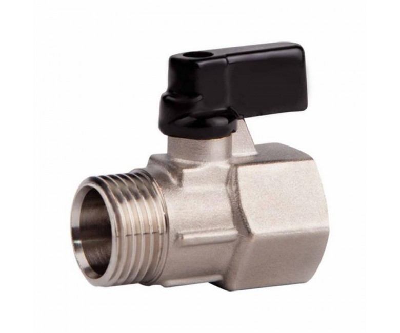 Кран кульовий міні SD Forte 1/2 ВЗР SF266W15 STRONG SD  SF266W15 SF266W15