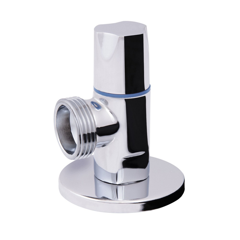 Кран кутовий Thermo Alliance Standart (ручка кругла) з керам.буксою 1/2З х 3/4З SF342W1520 STRONG SD  SF342W1520 SF342W1520