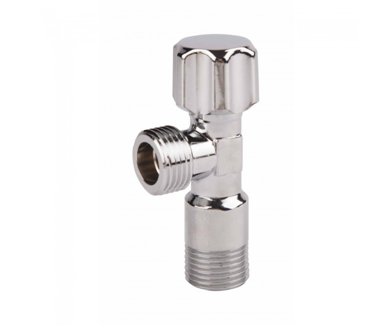 Кран кутовий Thermo Alliance Standart (ручка шестигранник) з вент.буксою 1/2З х 1/2З SF3441515 STRONG SD  SF3441515 SF3441515