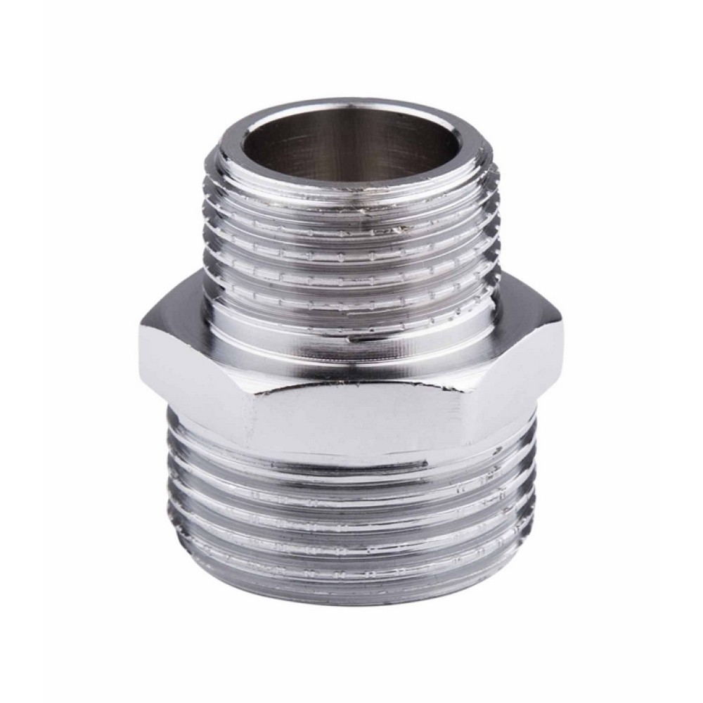 Ниппель редукционный SD Forte 3/4х1/2 хром SF359H2015 SD FORTE  SF359H2015 SF359H2015