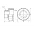 Ниппель переходной 1/2x3/8  SF360159:Чертеж 