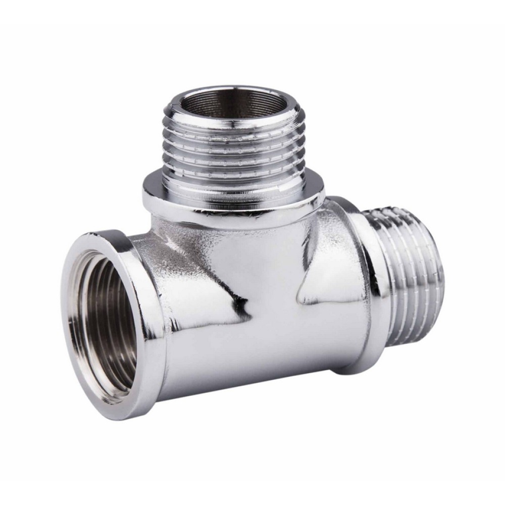 Трійник SD Forte 1/2 ВЗЗ хром SF365H15 STRONG SD  SF365H15 SF365H15