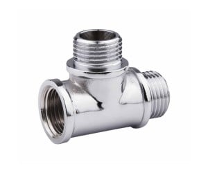 Трійник SD Forte 1/2 ВЗЗ хром SF365H15 STRONG SD  SF365H15