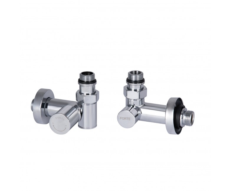 Комплект кранів SD Forte 1/2 НР для рушникосушарки кутовий SF395W15HE STRONG SD  SF395W15HE SF395W15HE