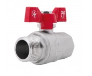 Кран кульовий SD Forte 1 ВЗ для води (метелик) SF607W25 STRONG SD  SF607W25