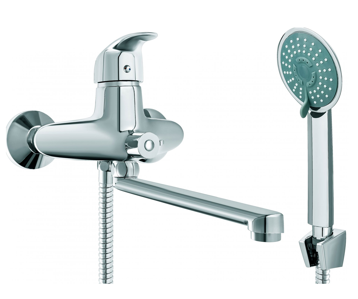 Змішувач з душовим набором SILVER AJAX SLBN2049Z SLBN2049Z