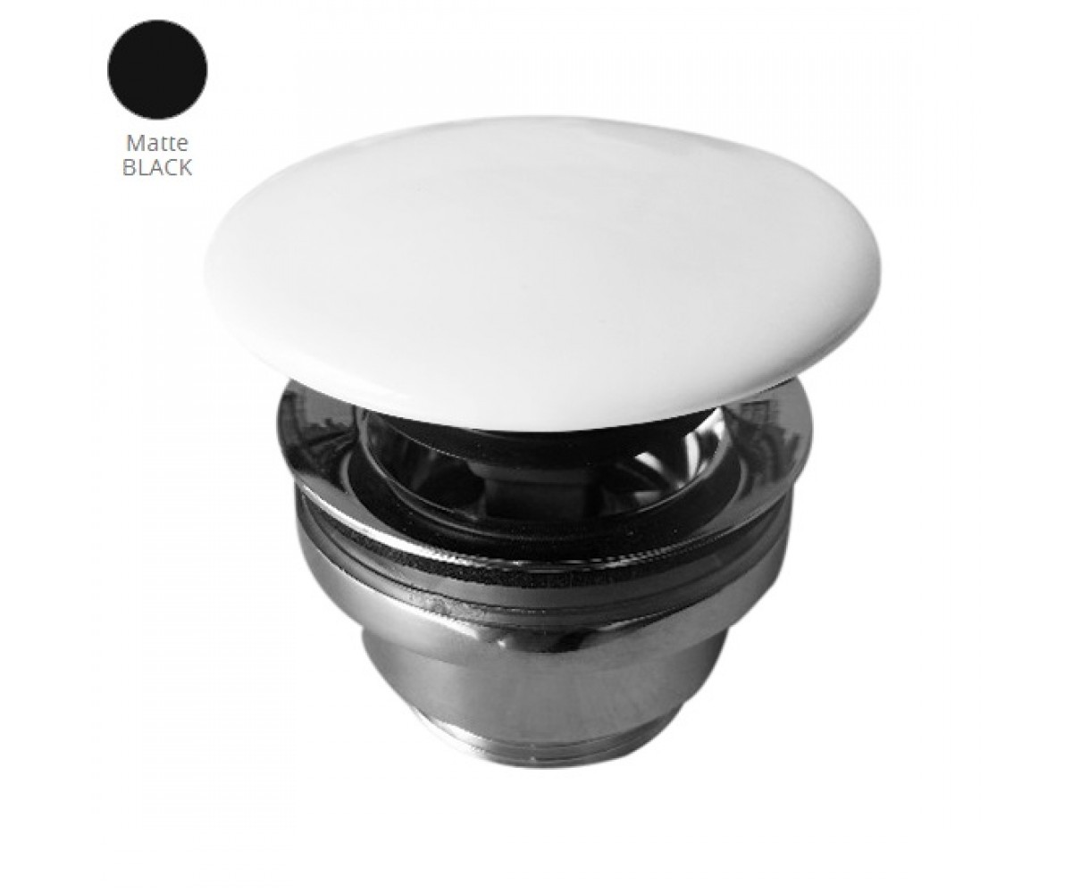 Донный клапан SIMAS WAVE PLCE BLACK MATT PLCE BLACK MATT