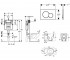 Унитаз с инсталляцией  VIGNONI VI01+VI004+F88+109300+11:Чертеж 
