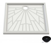Піддон душової, антиковзка поверхня ДАНДІ SNAIL ДАНДІ 130A200