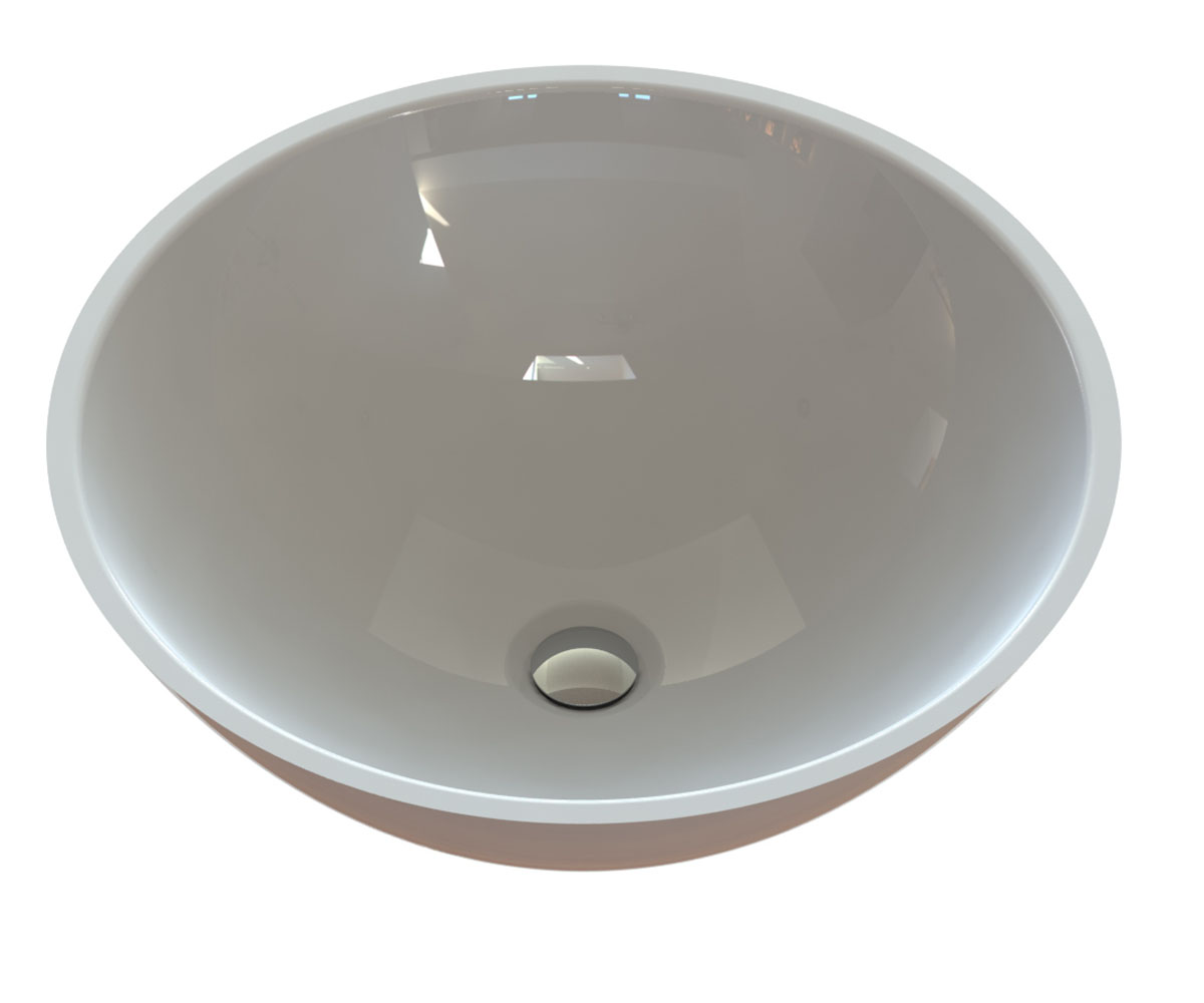 Раковина кругла КАМЕЛІЯ SNAIL КАМЕЛІЯ 147A100 147A100