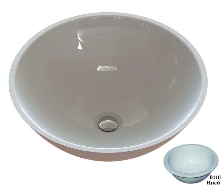 Раковина мармурова КАМЕЛІЯ SNAIL КАМЕЛІЯ 147B110 147B110