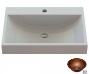 Накладна мармурова раковина SNAIL ГРАНД 148B330