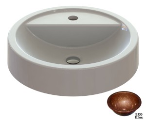 Мармуровий умивальник SNAIL РОНДО 149B330