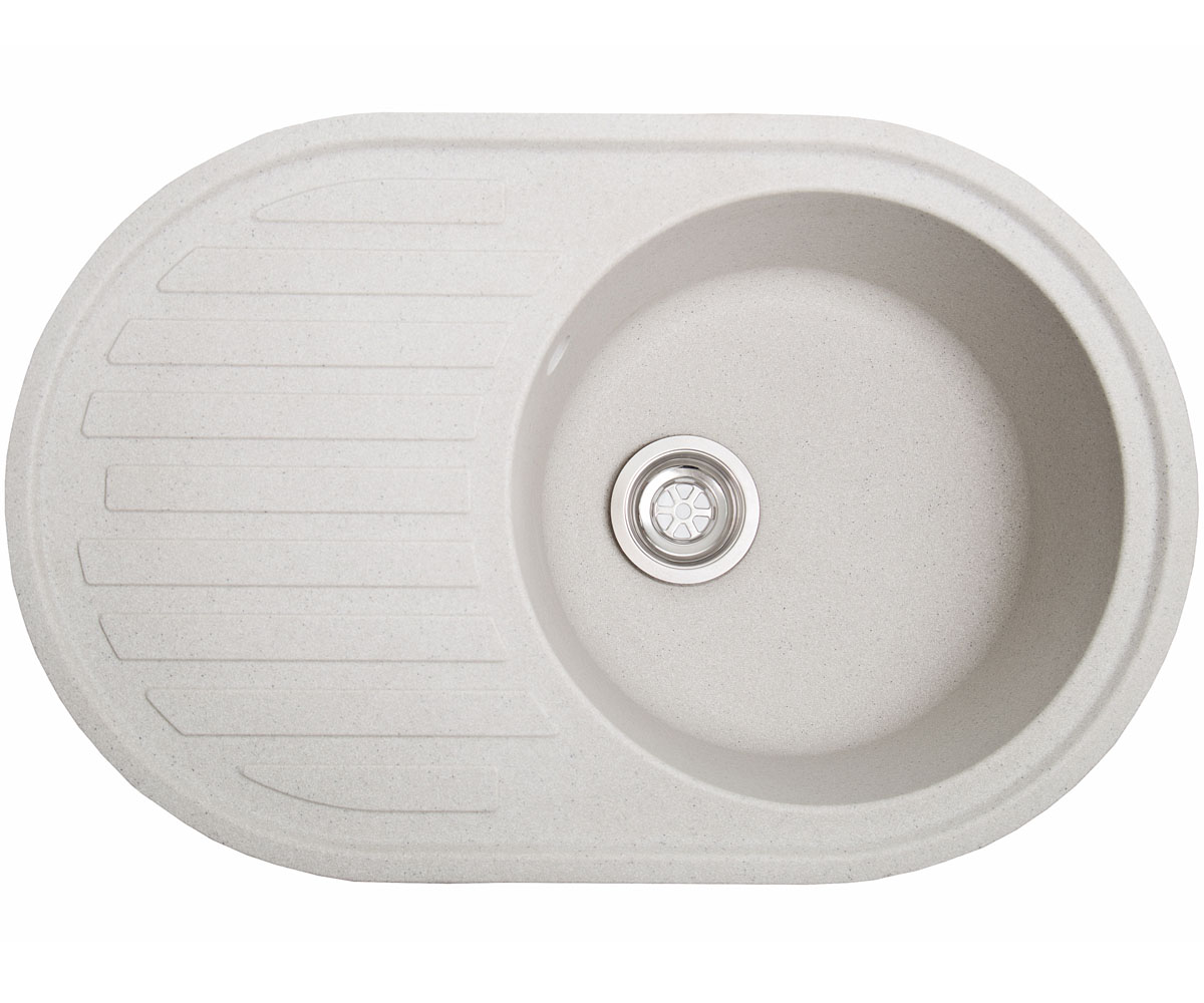 Мойка с крылом SOLID  ELEGANT WHITE ELEGANT WHITE