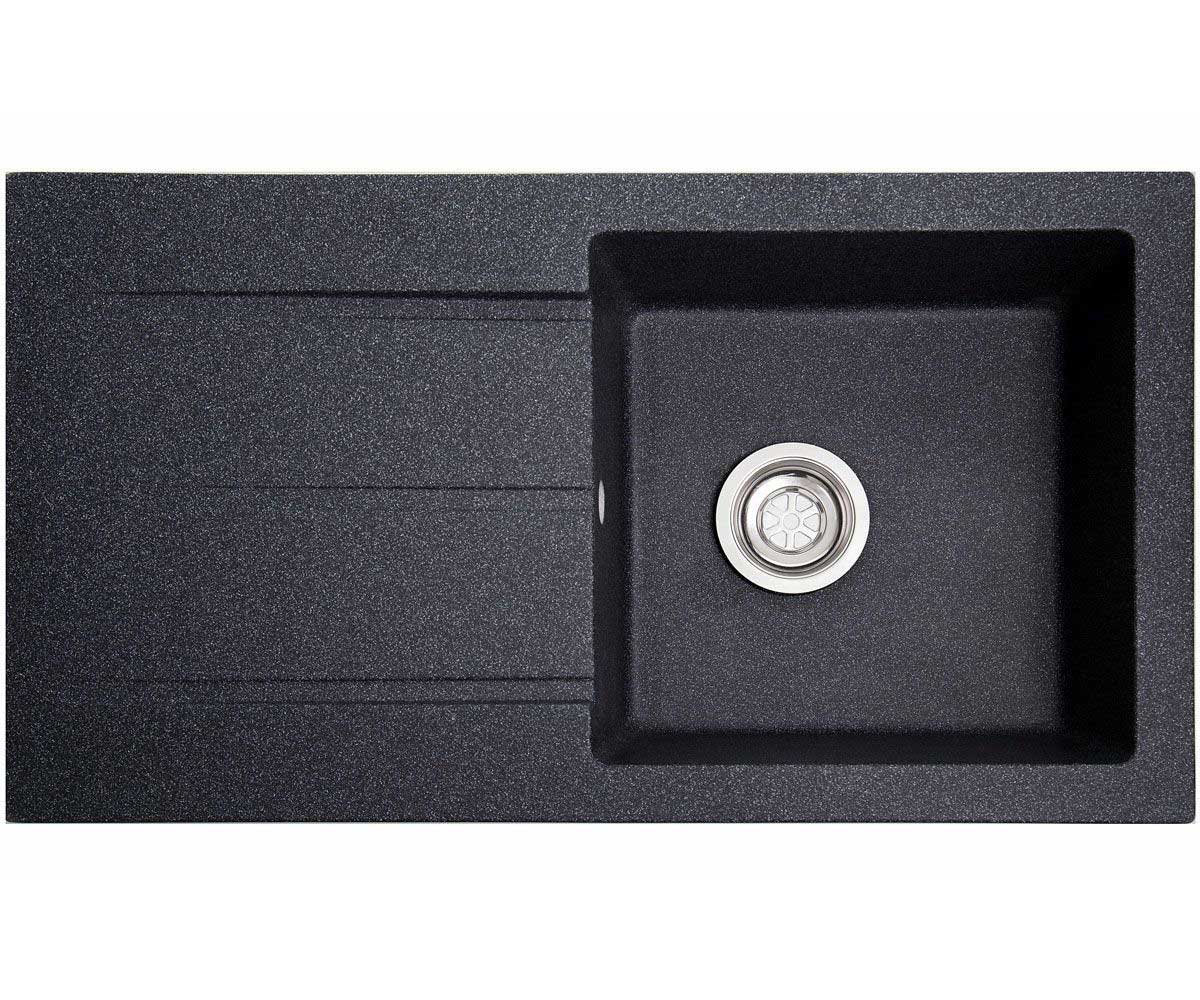 Гранітна мийка   QUADRO BLACK QUADRO BLACK