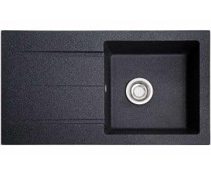 Гранітна мийка   QUADRO BLACK