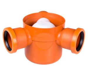 Корпус трапа з двома виходами STYRON  STY-503-3