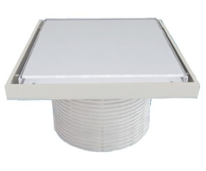 Надставка для трапа 15х15 см STYRON  STY-505-GFFE