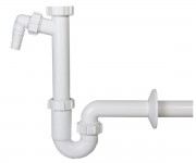 Сифон з штуцером для раковини STYRON  STY-638-32-2