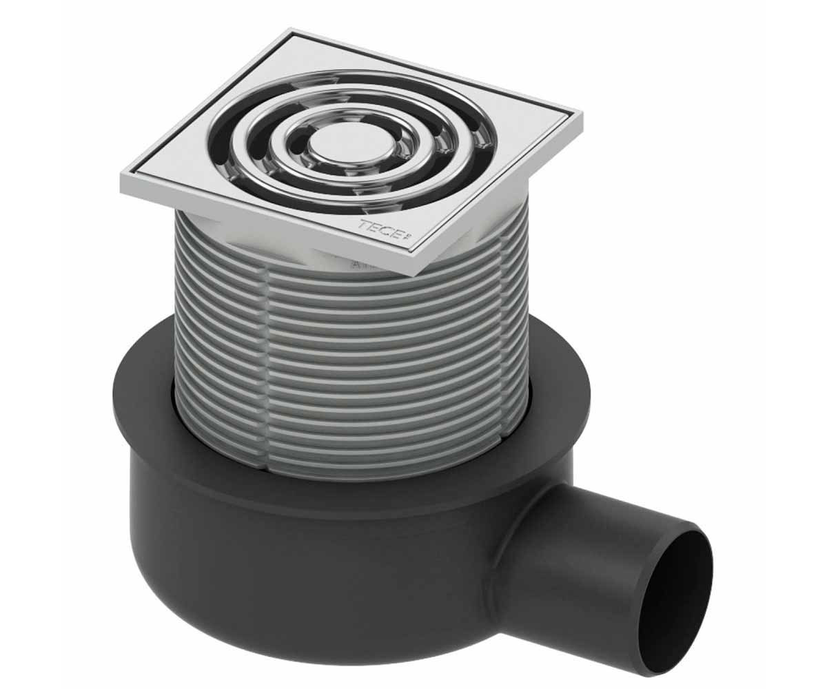 Трап низький горизонтальний TECE DRAINPOINT S 50 3601050 3601050