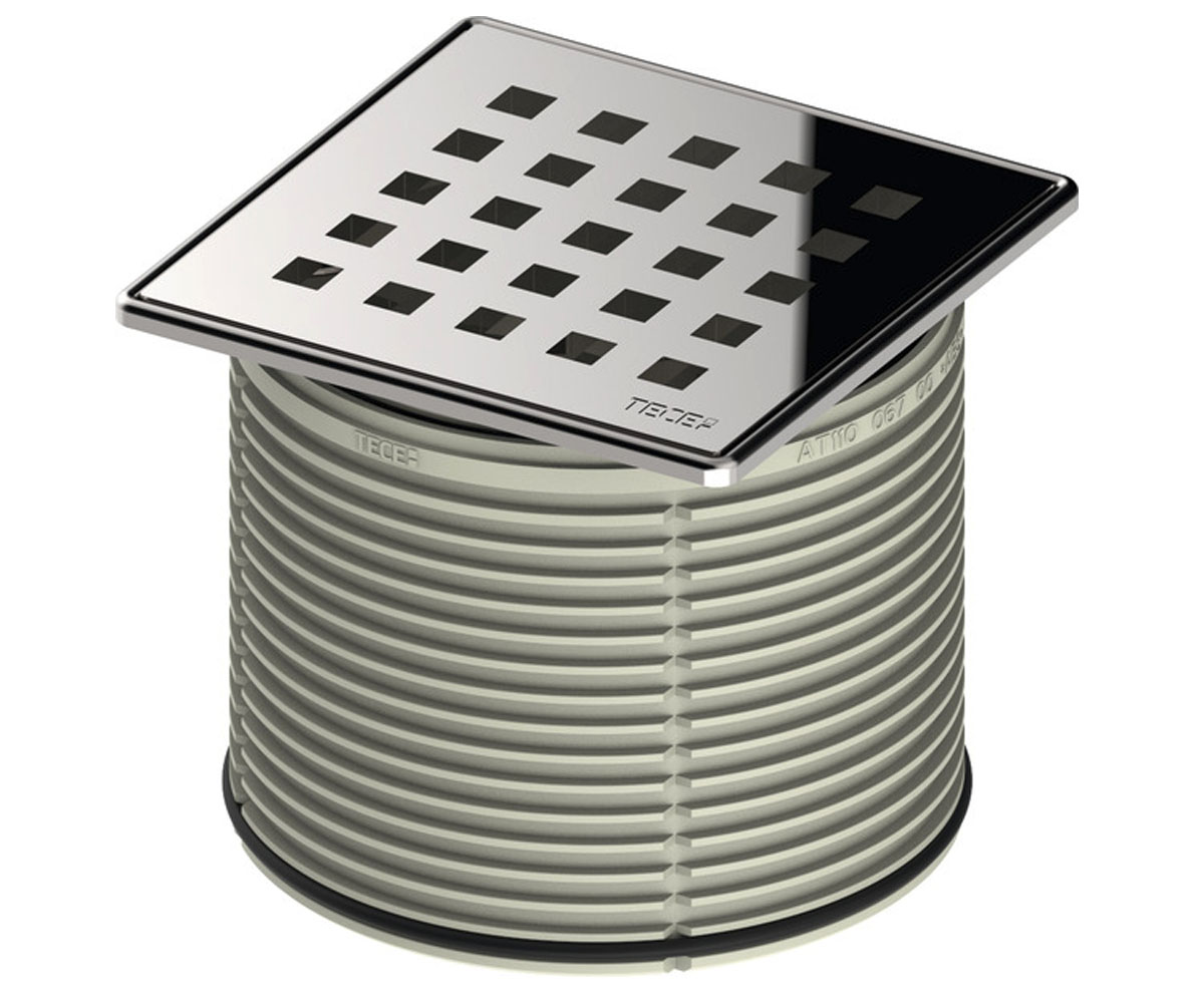 Решетка для трапа 107х107 мм TECE DRAINPOINT QUADRATUM 3660007 3660007