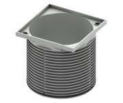 Верхняя вставка для трапа 105х105 мм TECE DRAINPOINT 3660018