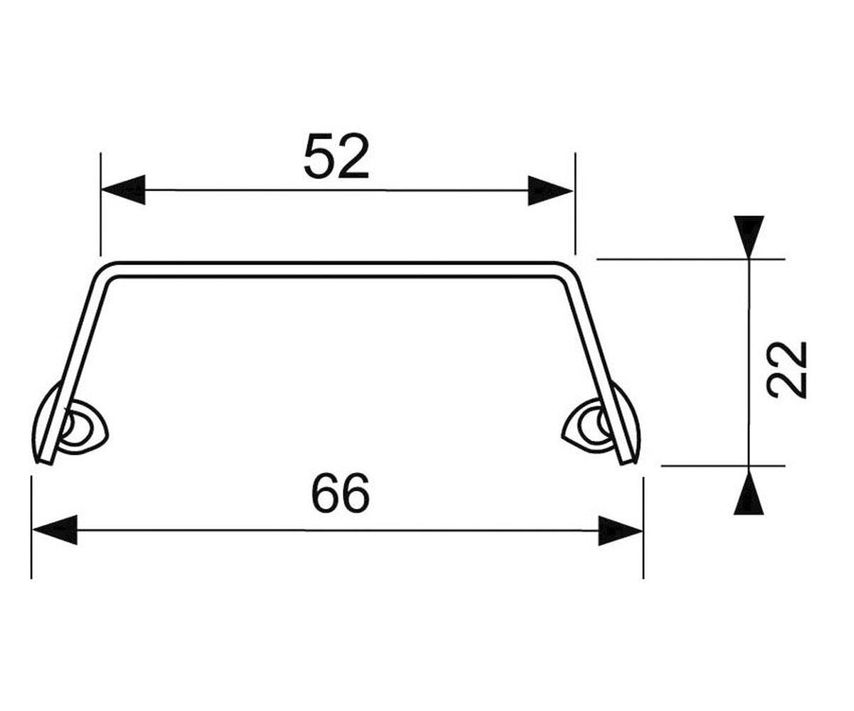 Решетка для канала 150 см  DRAINLINE STEEL 2 601582:Чертеж 