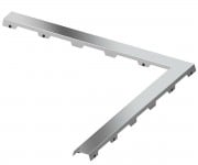 Решітка кутова для каналу 100 см TECE DRAINLINE STEEL 2 611082