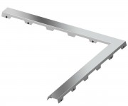 Решітка кутова для каналу 120 см TECE DRAINLINE STEEL 2 611282