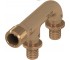 Двойное соединение flex 16 х 1/2quot;, бронза TECE  708608 708608