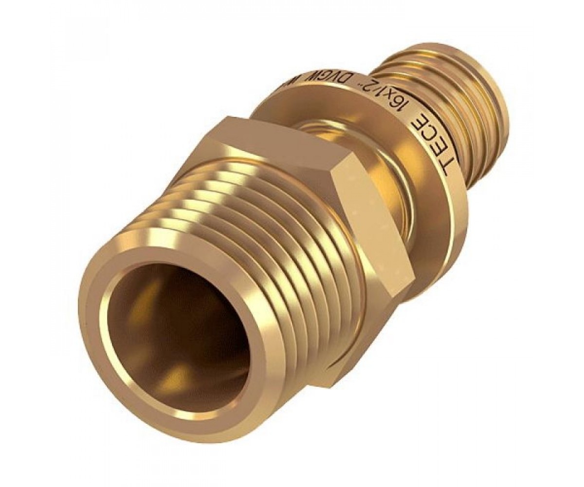 Пряме з`єднання з ніпелем 16 x 3/4 TECE TECEFLEX 765506 765506