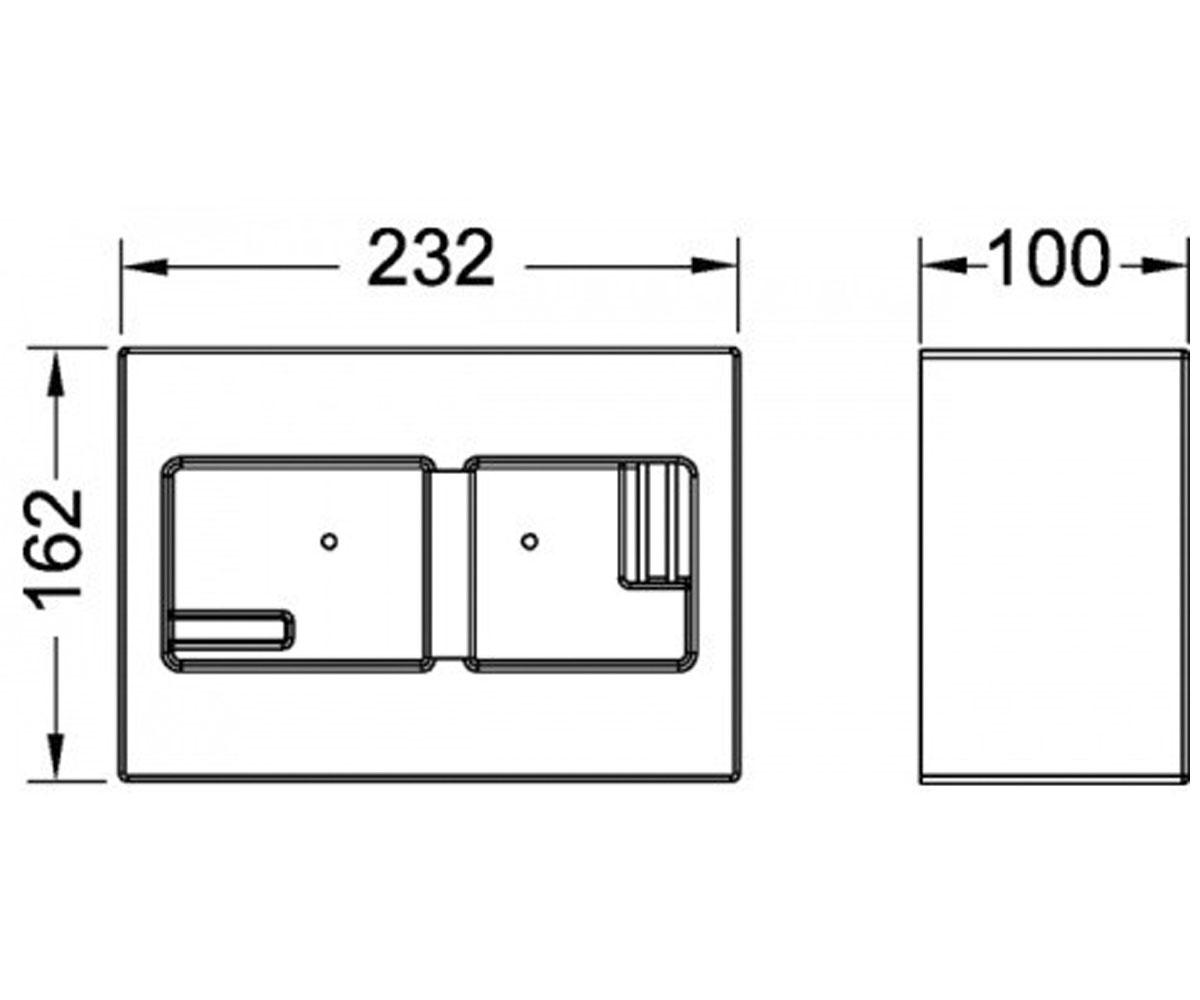 Монтажный короб  BOX 9030029:Чертеж 