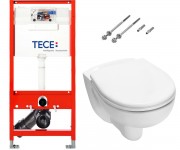 Унітаз з інсталяцією 3 в 1 TECE V04 974201UA