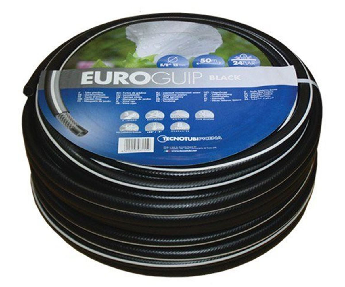 Шланг поливальний 19 мм 50 м TECNOTUBI EURO GUIP BLACK EGB 3/4 50 EGB 3/4 50