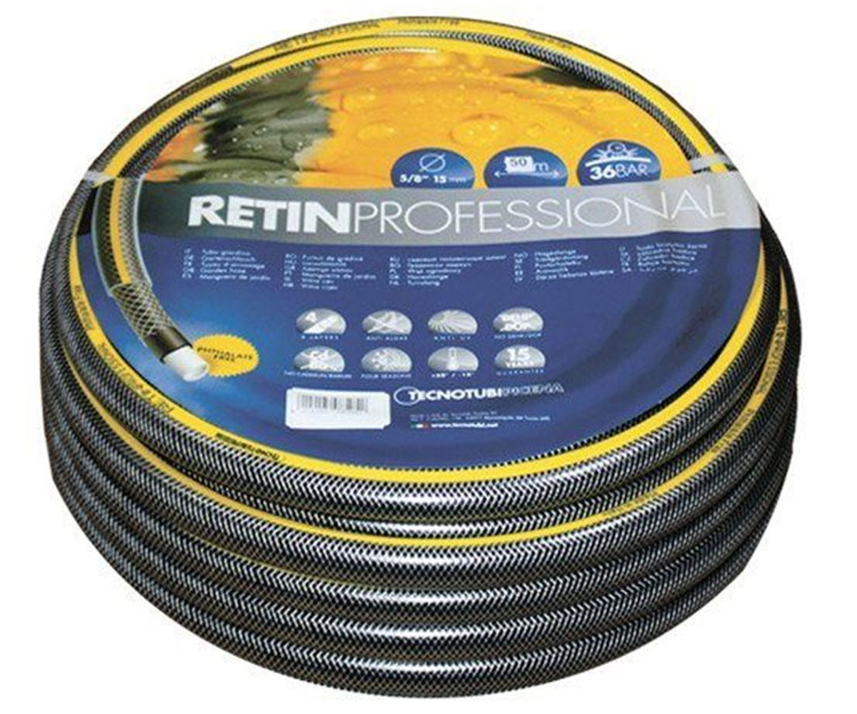 Шланг поливальний 12 мм 50 м TECNOTUBI RETIN PROFESSIONAL RT 1/2 50 RT 1/2 50