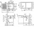 Кухонная мойка  CLASSIC 1 1/2 B 1D 10119040:Чертеж 