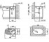 Кухонная мойка  DR 78 1B 1D 10130001:Чертеж 