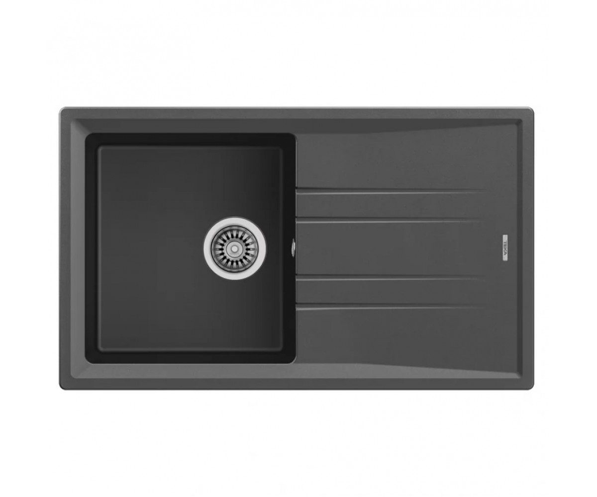 Мийка з крилом ТЕКА STONE 50 B-TG 1B 1D 115330020 115330020