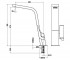 Кухонный смеситель  ICON IC 915 33915020N:Чертеж 