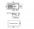 Кухонная мойка  FUTURA PL0991 PL0991-28:Чертеж 