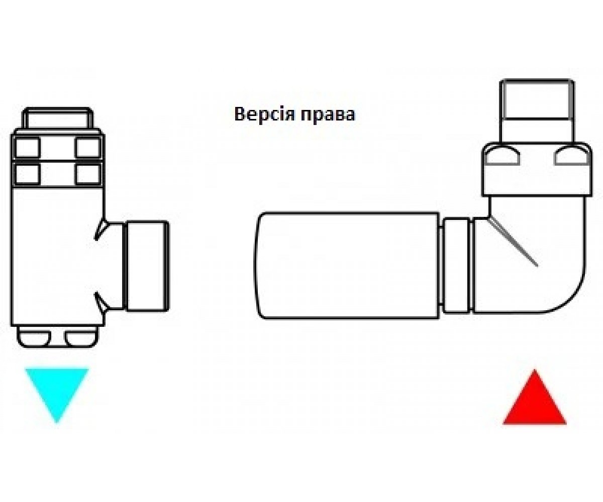Набор вентилей для полотенцесушителя  INTEGRA ALL IN ONE TGETINTEPK9M5/TGETCM006:Фото 2