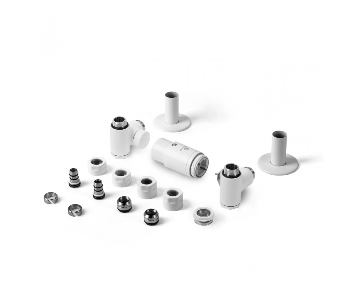 Комплект вентилей для полотенцесушителя TERMA INTEGRA ALL IN ONE TGETINTEPKS96/TGETBI011 TGETINTEPKS96/TGETBI011