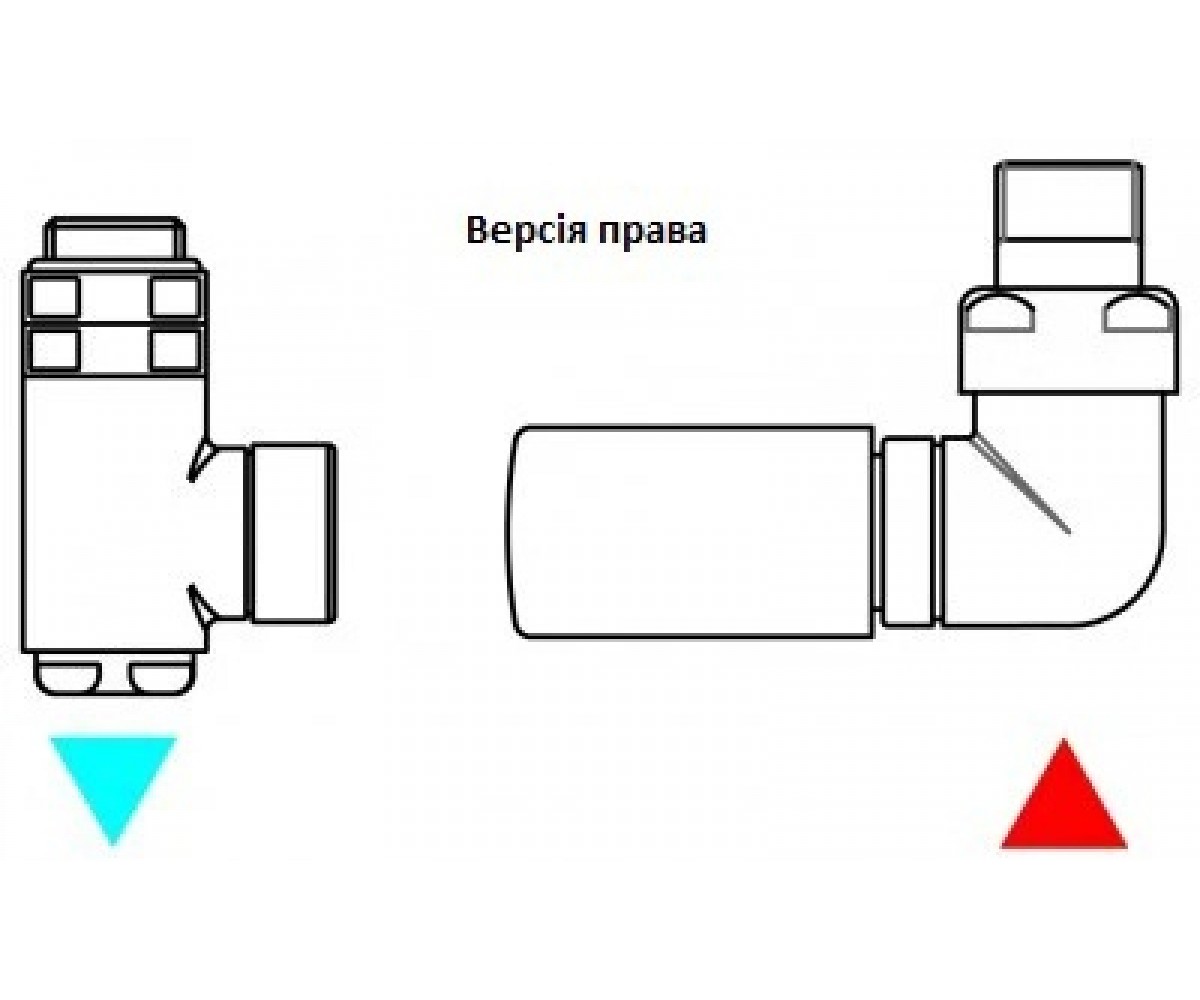 Комплект вентилей для полотенцесушителя  INTEGRA ALL IN ONE TGETINTEPKS96/TGETBI011:Фото 2
