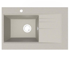 Реверсивна мийка BRAUNS BRAUNS 80 GREY/BEIGE