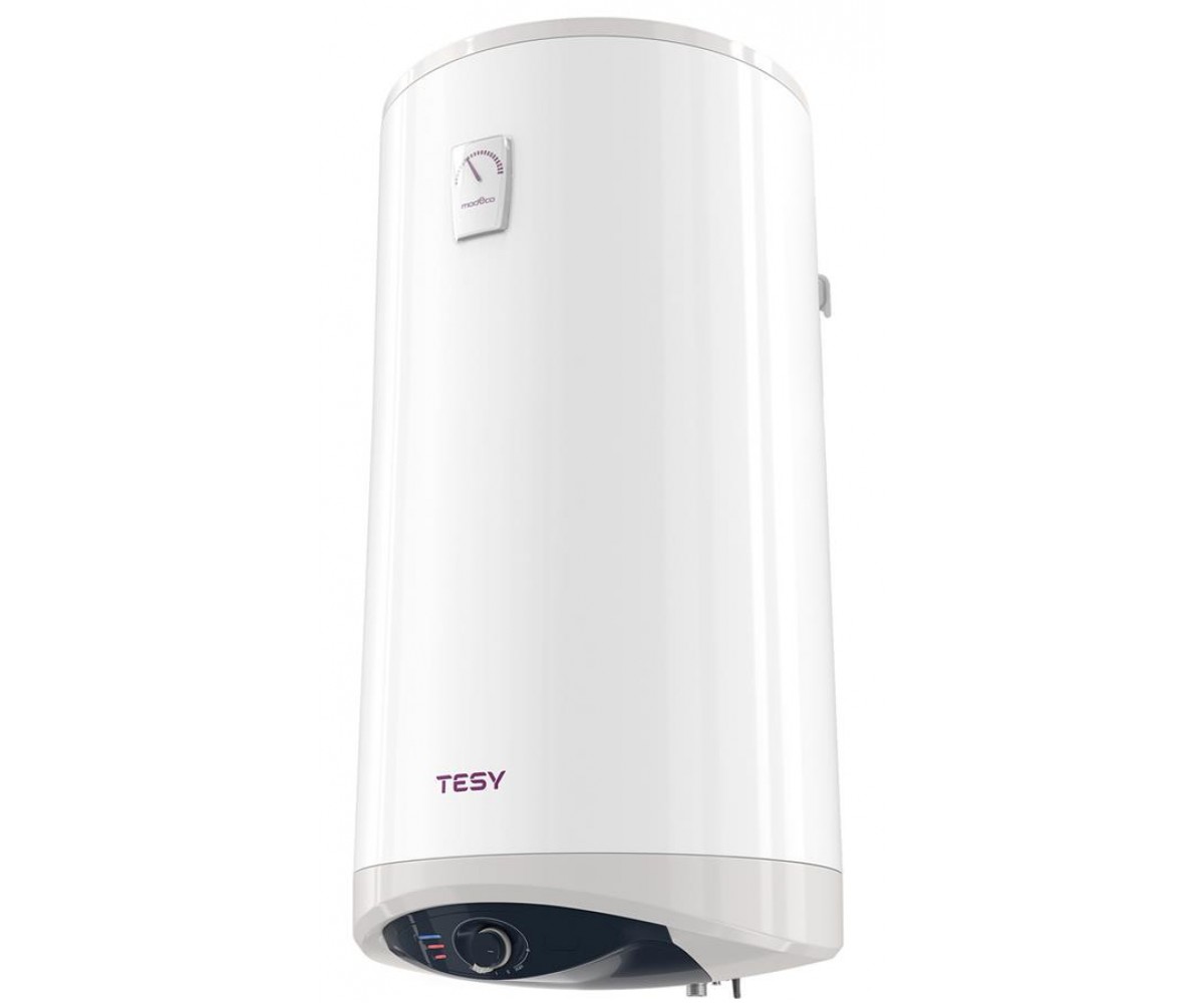 Водонагрівач електр. TESY Modeco Ceramic круглий GCV 1004724D C21 TS2RC, 100л, 2,4кВт, сухий тен, мех. кер-ння, B, білий TESY  302481 302481