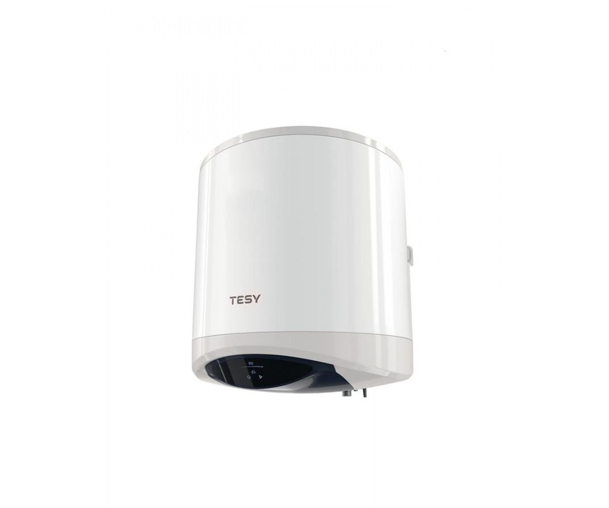 Водонагрівач електричний Tesy Modeco Cloud GCV 504716D C22 ECW 50 л, 1.6 кВт, керамічний сухий тен, круглий, електронне керування, Wi-Fi, Болгария, B  305082